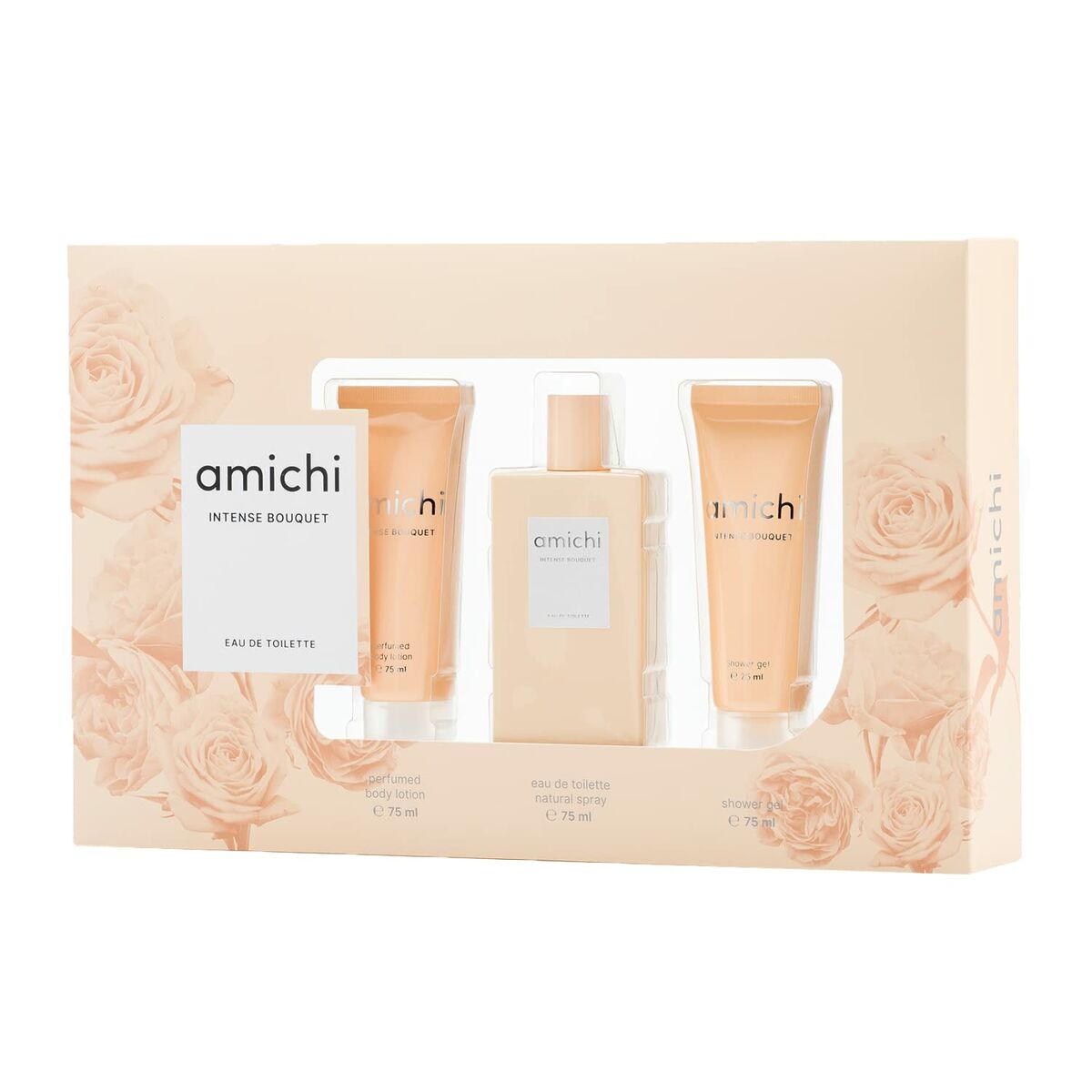 Set Parfum Dama Amichi Intense Bouquet 3 Piese-0