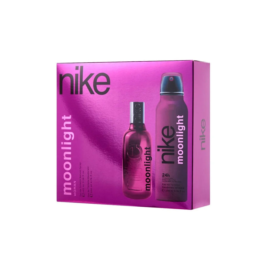 Nike Donna eau de toilette 100 Moonlight deodorante Cofanetto