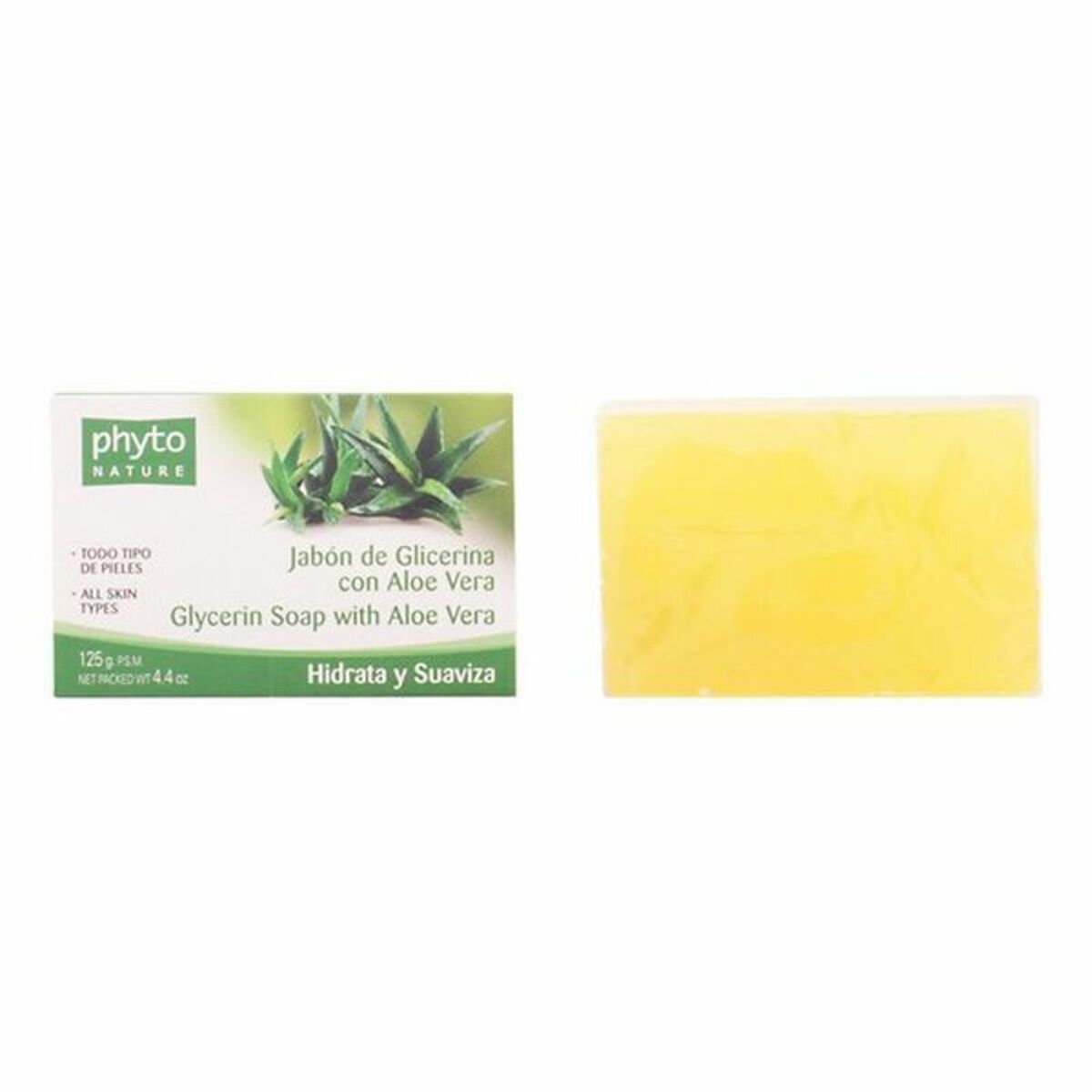 Aloe Vera Soap Bar Phyto Nature Luxana (120 g)-0