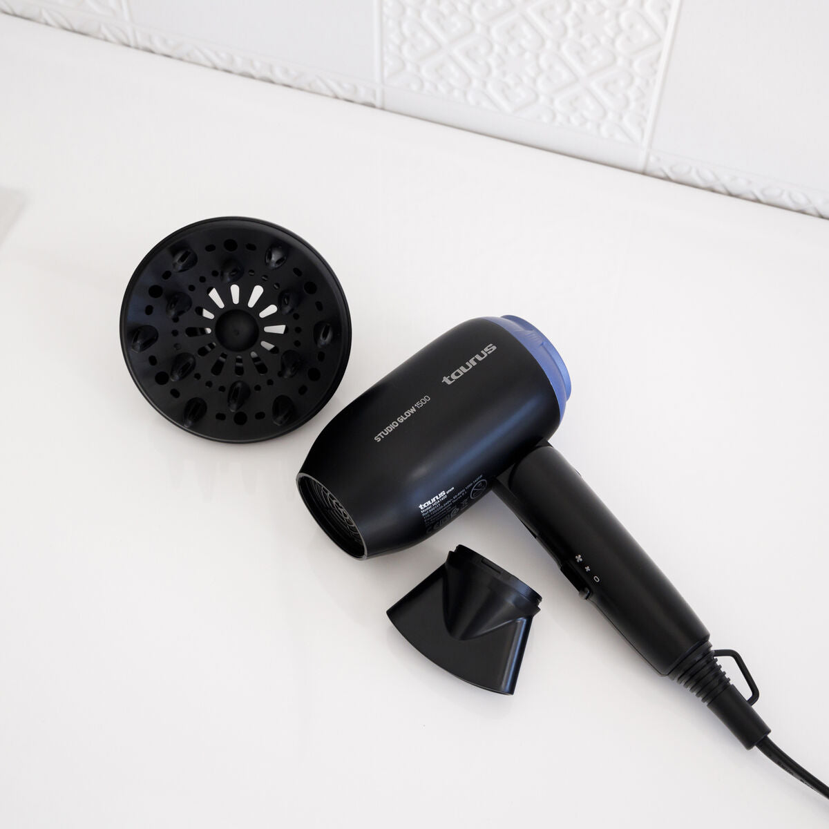 Asciugacapelli Taurus 900117000 Nero 1400 W-1