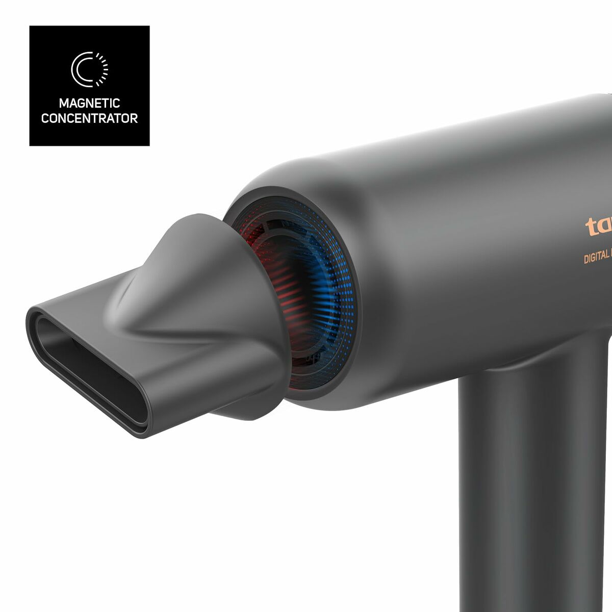Hairdryer Taurus FORCE 2000 IONI Black 1800 W-8