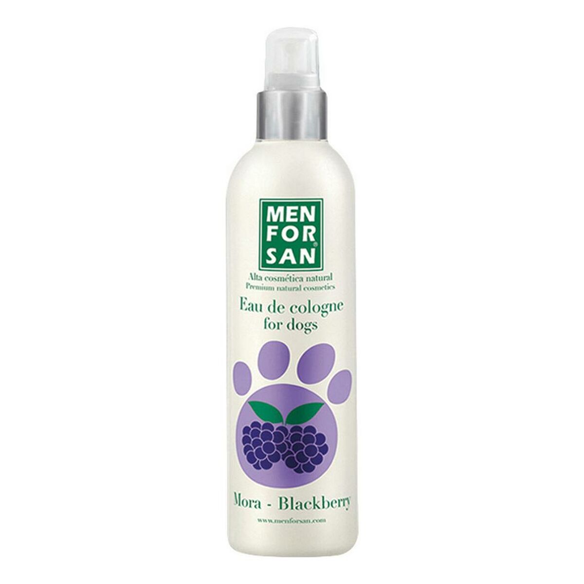 Parfum pour animaux de compagnie Menforsan mûre 125 ml chien EDC EDC (125 ml)-0
