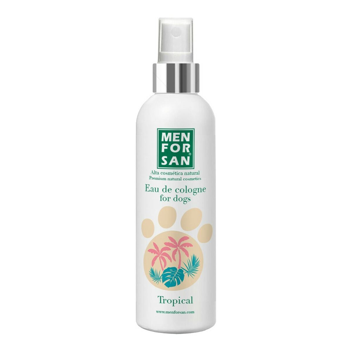 Eau de Cologne Menforsan chien tropical 125 ml-0