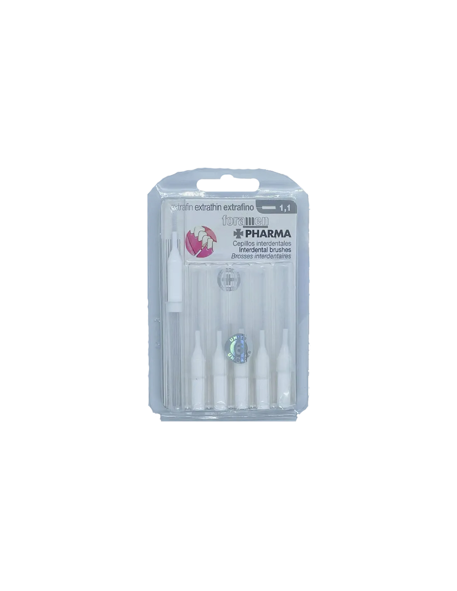 Foramen spazzola Interdental Extrafino 1,1 6 pz