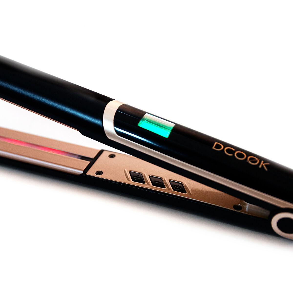 Piastra per capelli in ceramica Dcook Gallery Nera 45 W Infrarossi-1