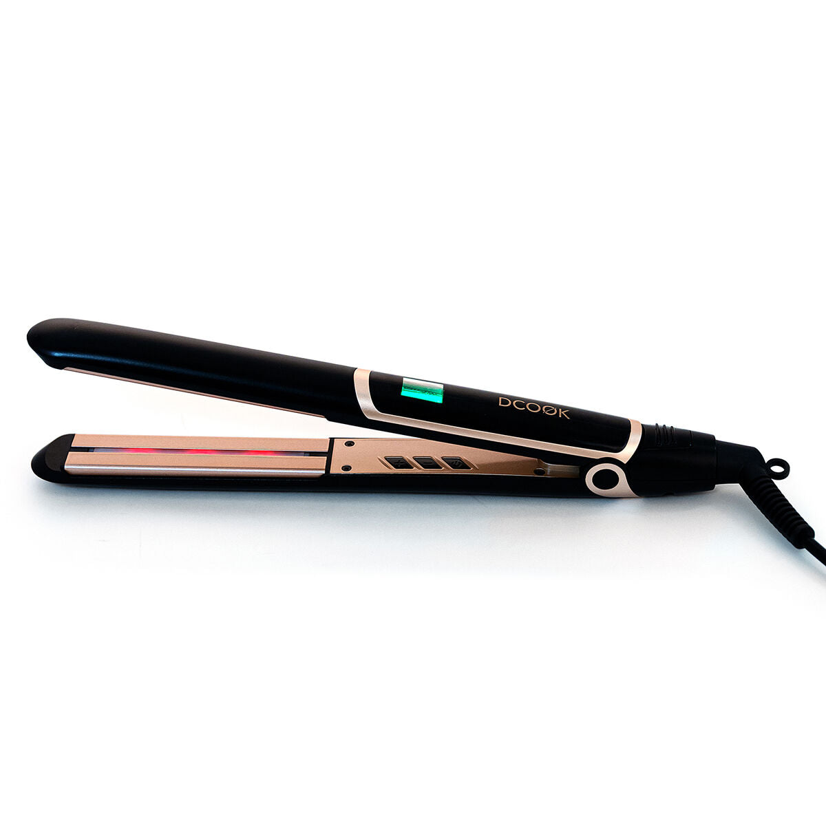 Piastra per capelli in ceramica Dcook Gallery Nera 45 W Infrarossi-4