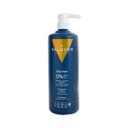 Shampoo Antigrasso Valquer SIN SULFATOS 1 L
