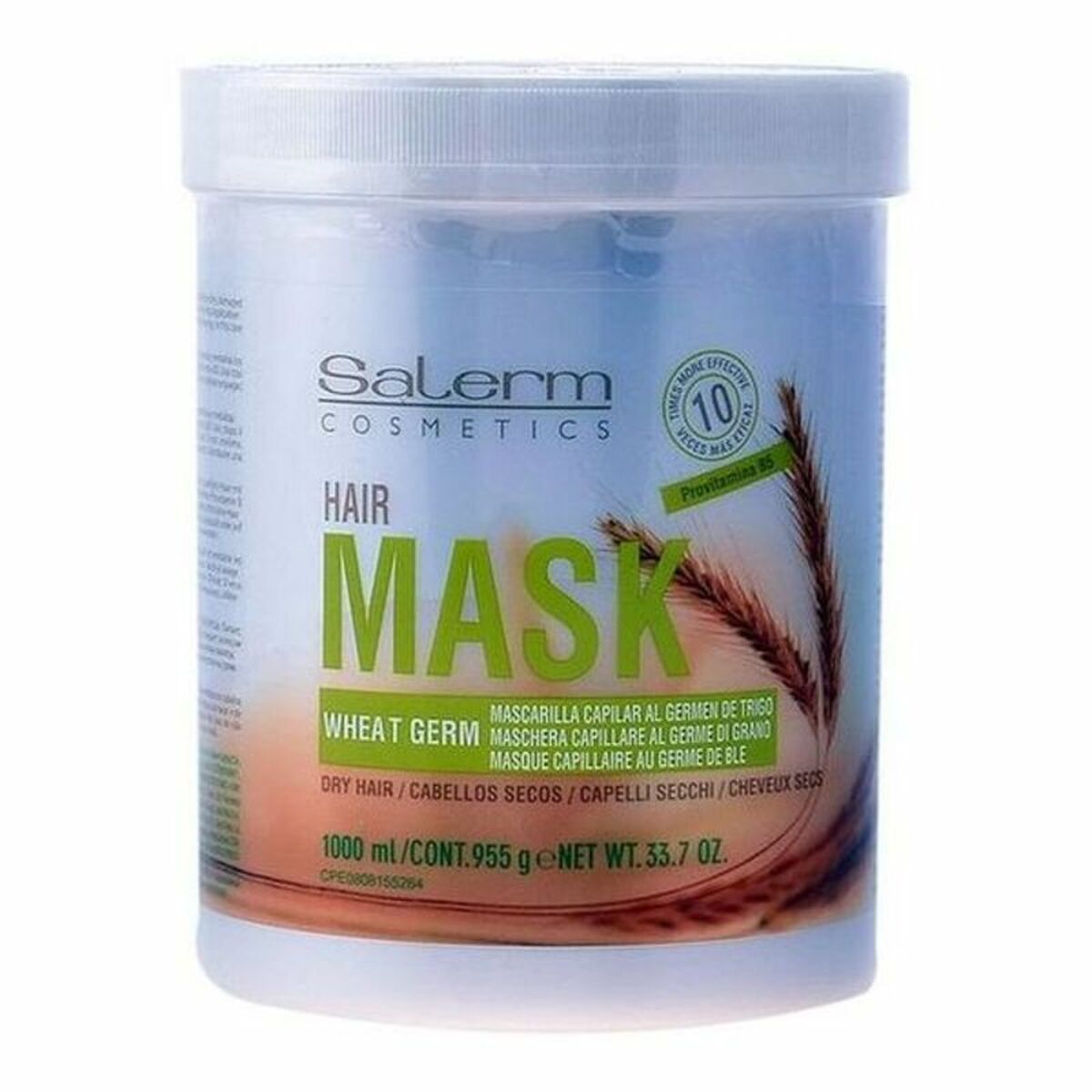 Mască de păr Germen de Grâu Salerm Germen de Grâu (1000 ml) 1 L-1