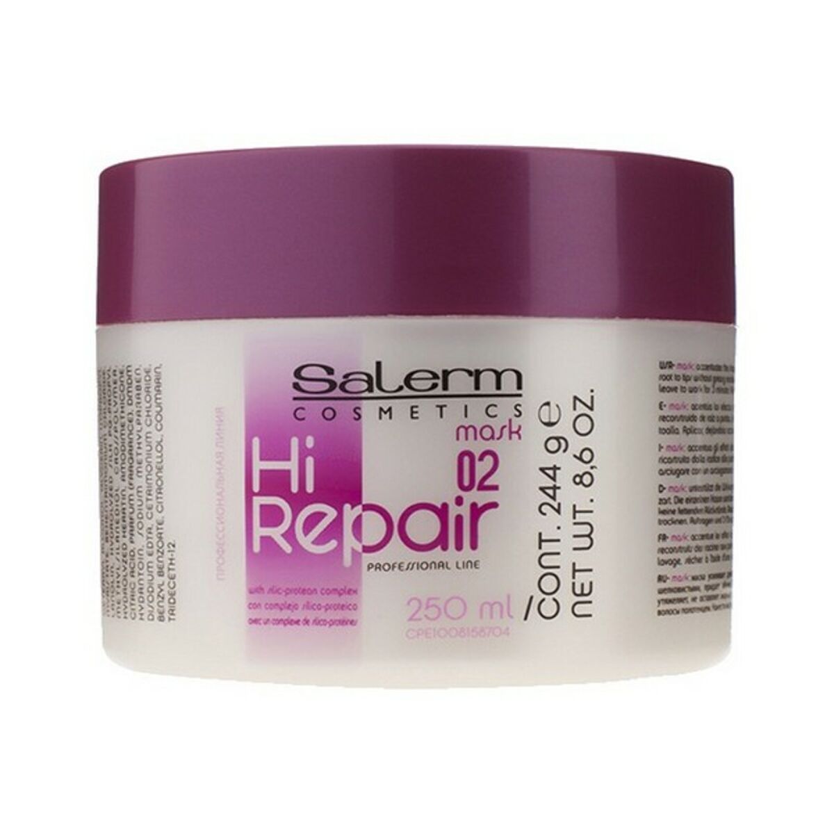 Wiederherstellende Haarmaske Hi Repair 02 Salerm Hi Repair (250 ml) 250 ml-0