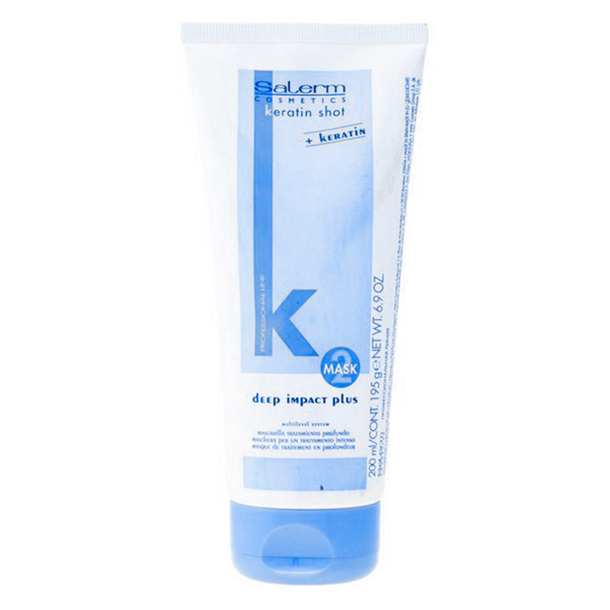 Masque capillaire nourrissant à la kératine Shot Salerm-0