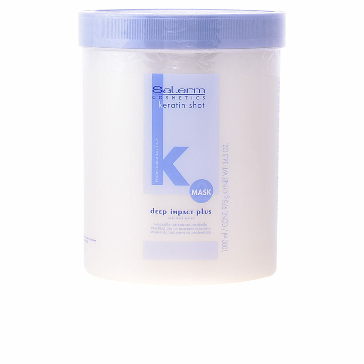 Masque capillaire nourrissant à la kératine Shot Salerm-1