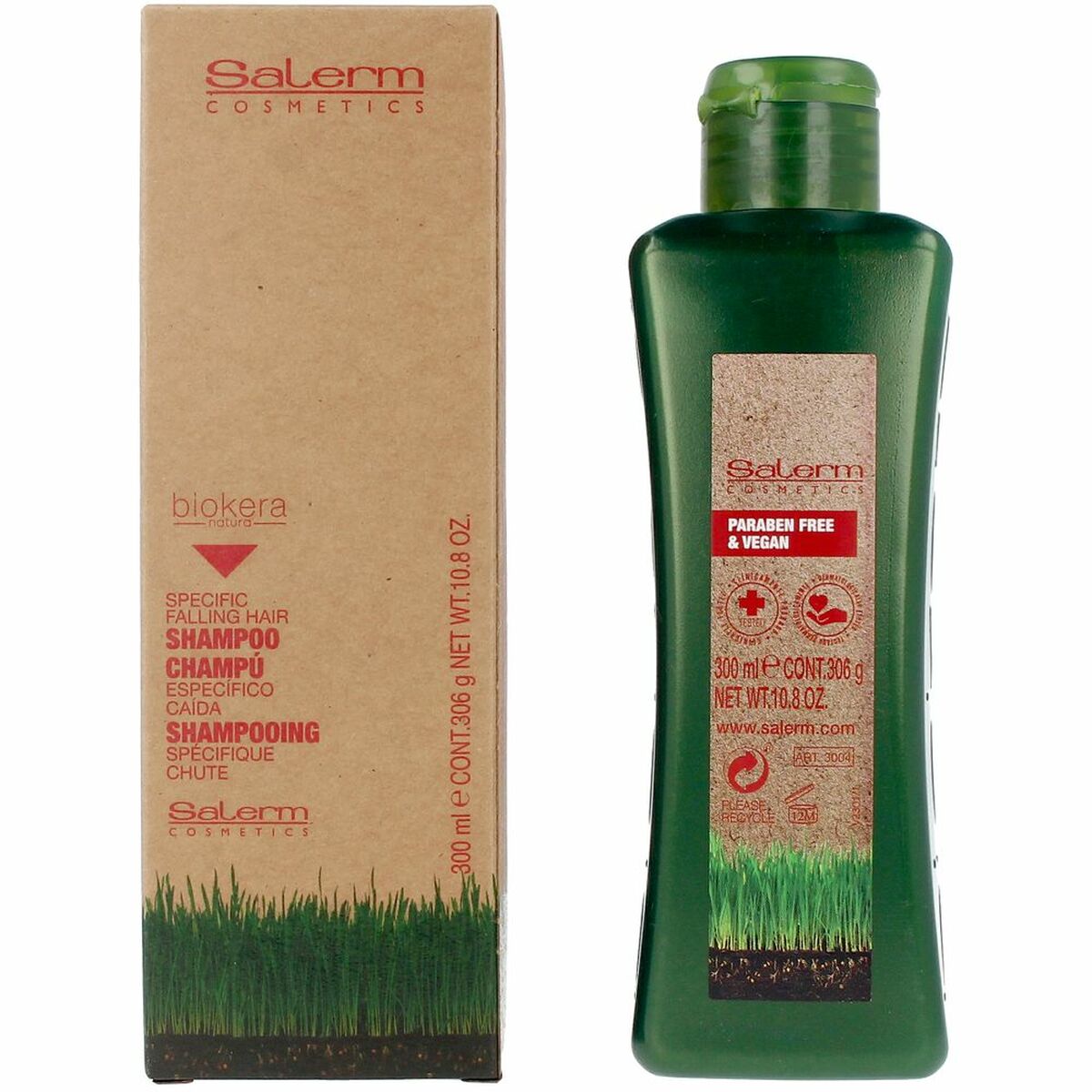 Champú Anticaída Salerm Biokera 300 ml-0