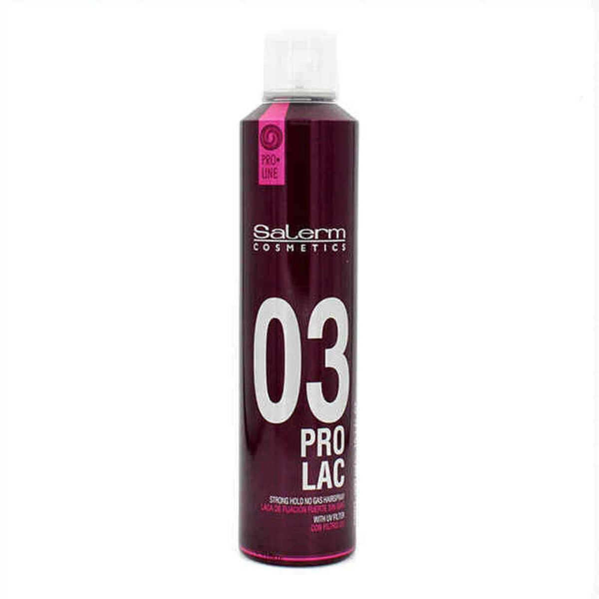 Spray capillaire à tenue forte Salerm 8420282038720 Spray fixateur ferme-0