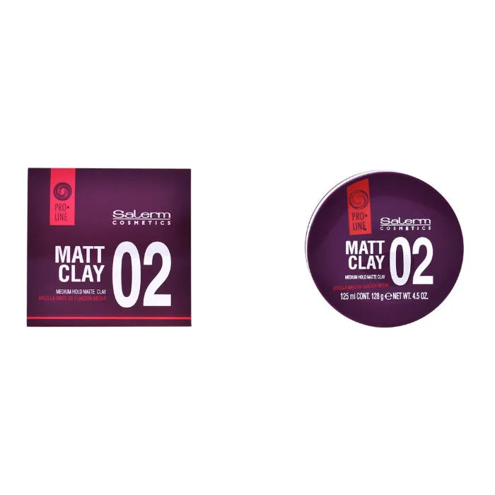 Salerm Cosmetics Matt Clay Medium Hold Matte Clay 125 ml