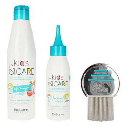 Set Parrucchiere per Bambini Kids & Care Salerm Anti-Pidocchi (3 pz)