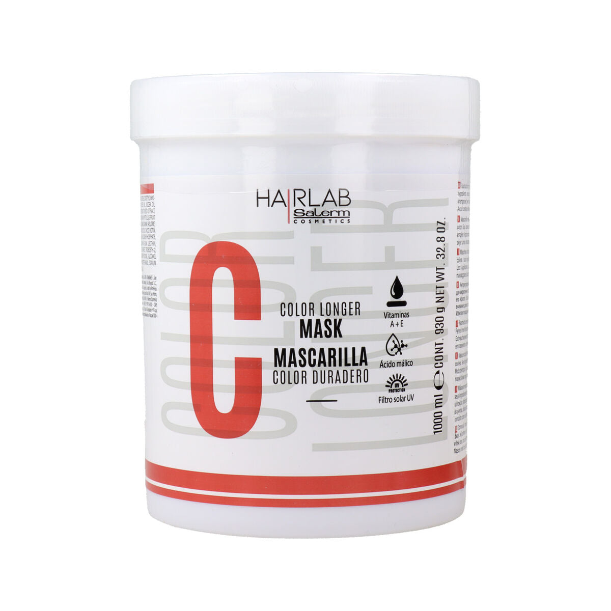 Maschera per capelli Salerm Hair Lab 1 L Capelli Colorati-0