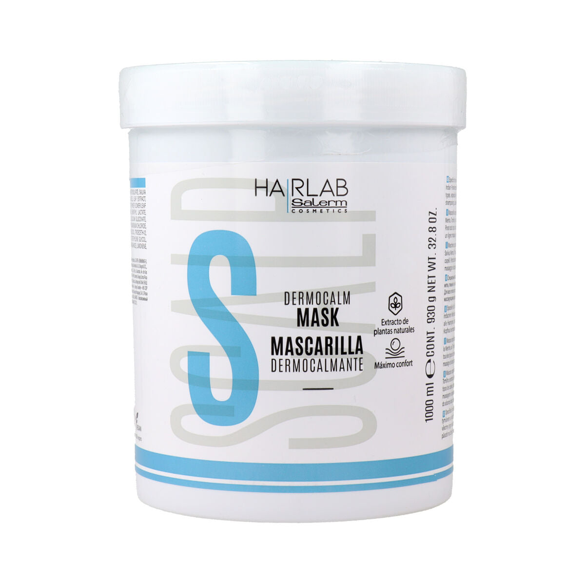 Maschera per capelli Salerm Hair Lab 1 L Cuoio capelluto irritato-0