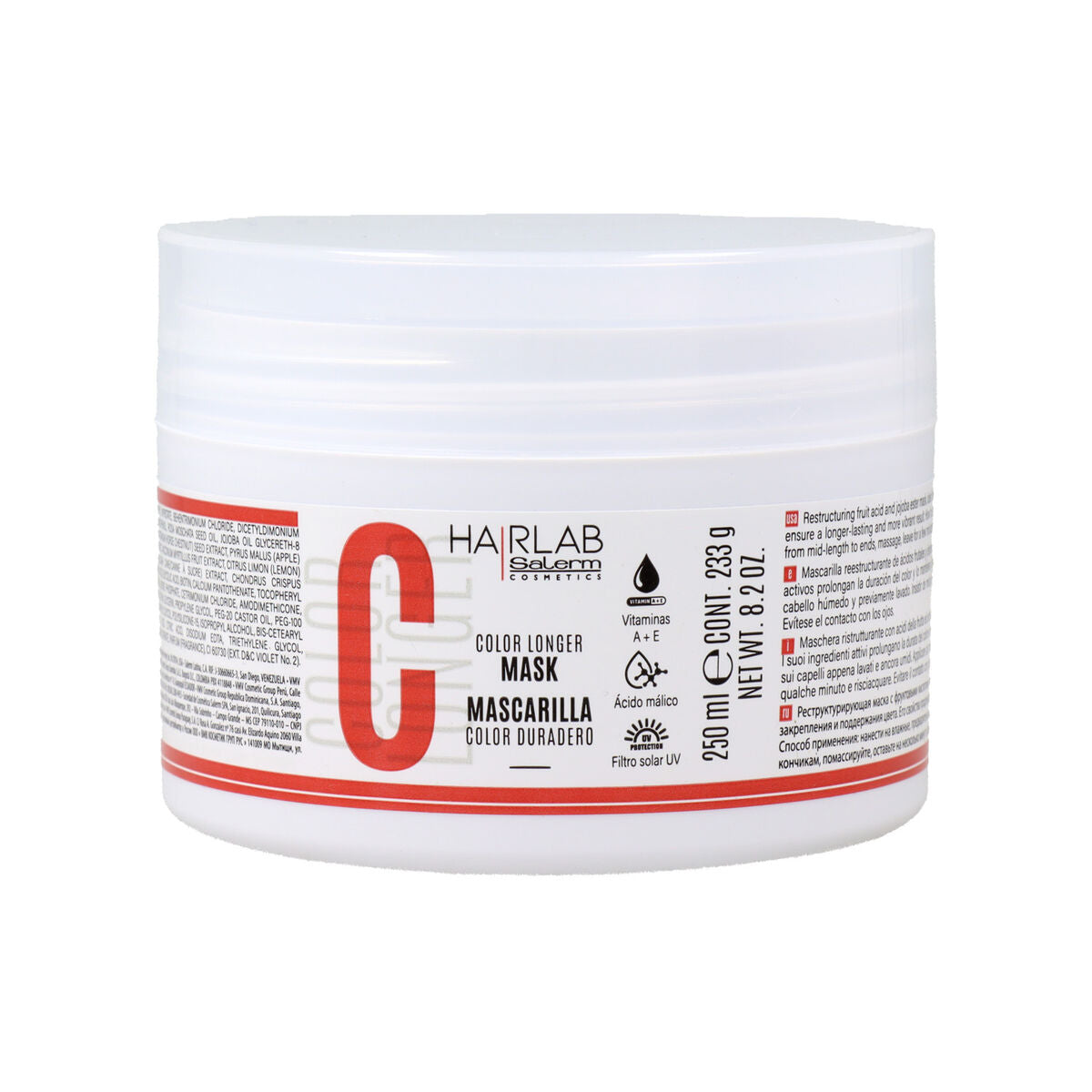 Maschera per capelli Salerm Hair Lab 250 ml Capelli Colorati-0