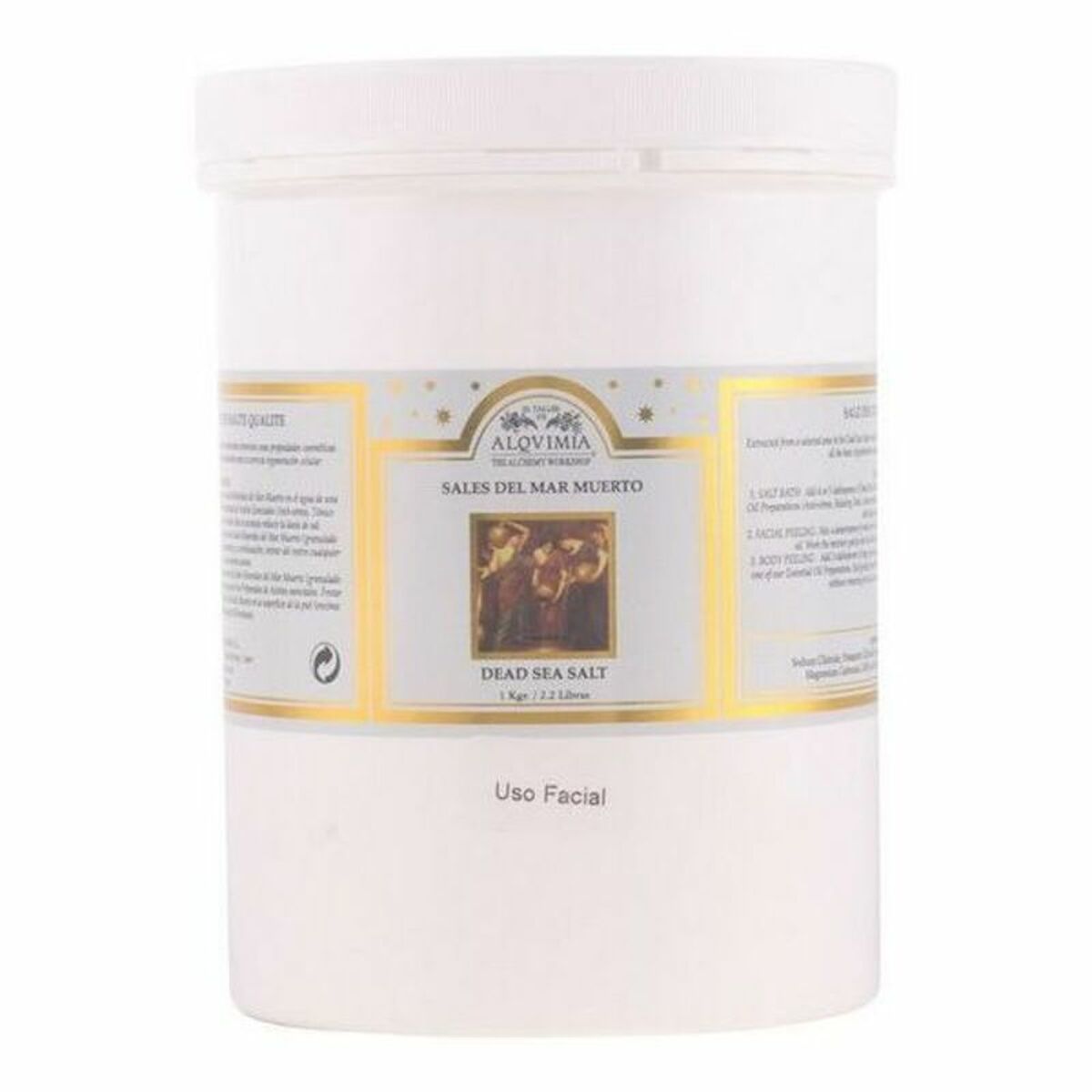 Facial Dead Sea Salts Alqvimia (1 kg)-0