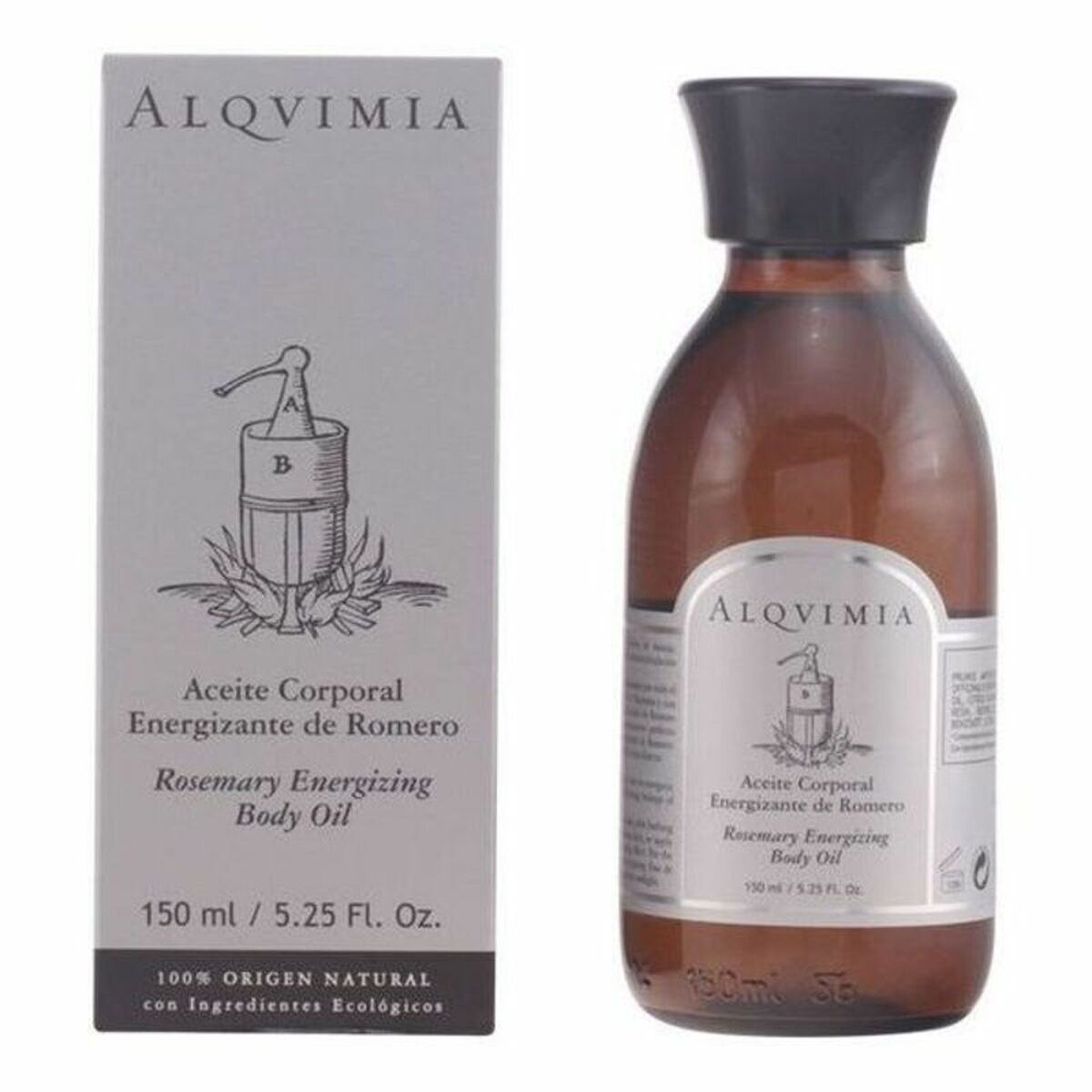 Energising Body Oil Alqvimia (150 ml)-0