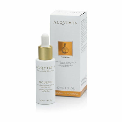 Ser de noapte restaurator Nourish Alqvimia (30 ml)