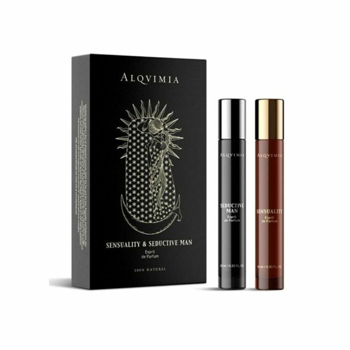 Erotic Perfume Set Alqvimia Sensuality & Seductive Man (2 pcs)-0
