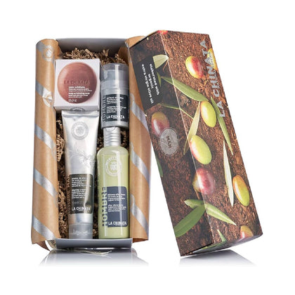Men's Cosmetics Set La Chinata Small Gift 4 Pieces