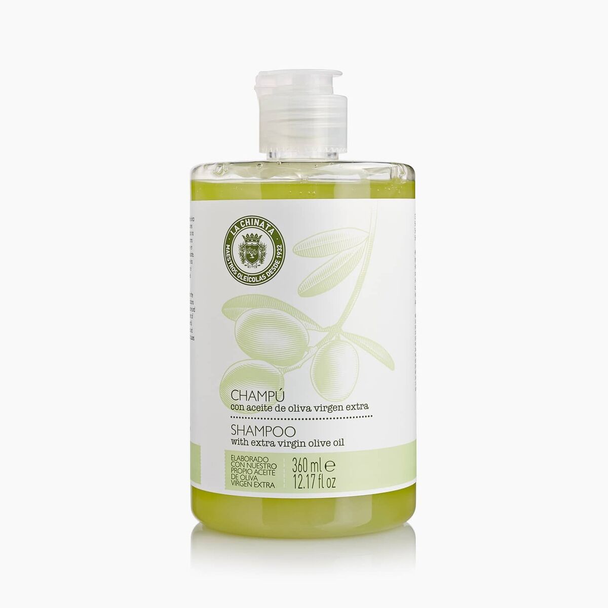 Shampoo La Chinata Natives Olivenöl Extra 360 ml-0