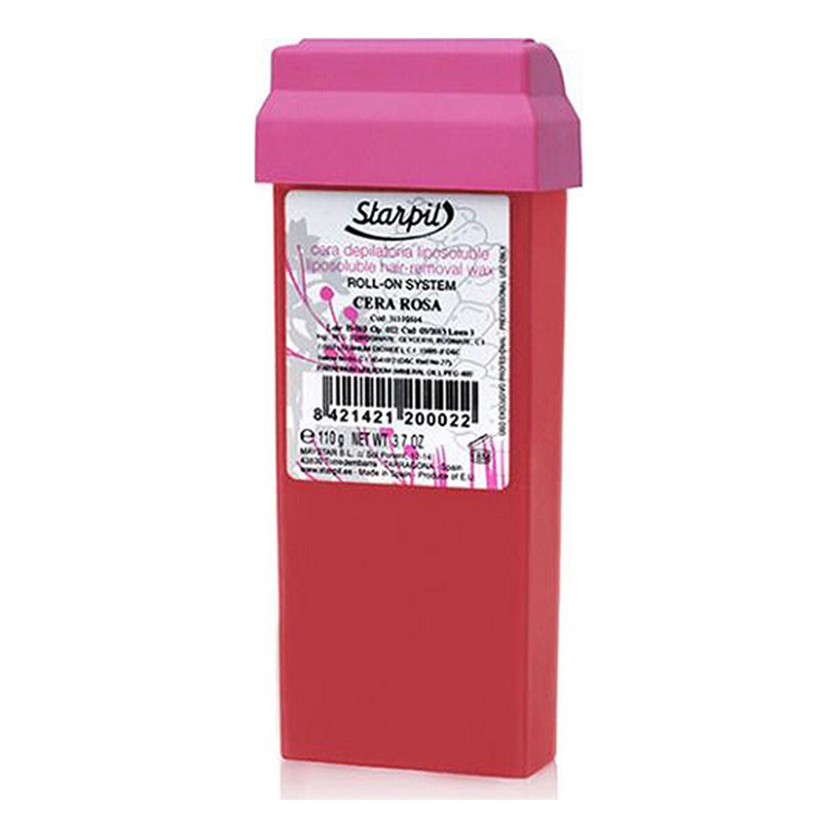 Körperhaarentfernungswachs Pink Starpil Roll-on-0