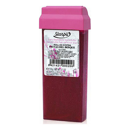 Cera Depilatoria Corporal Frutas del Bosque Starpil Roll-on Frutas (110 g)