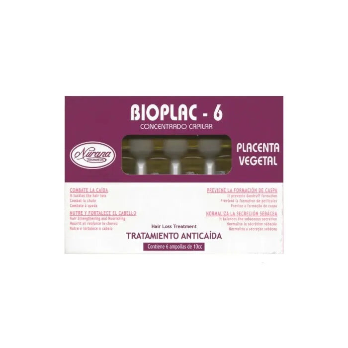Nurana Bioplac-6 Fiale Anticaduta 6x10 ml
