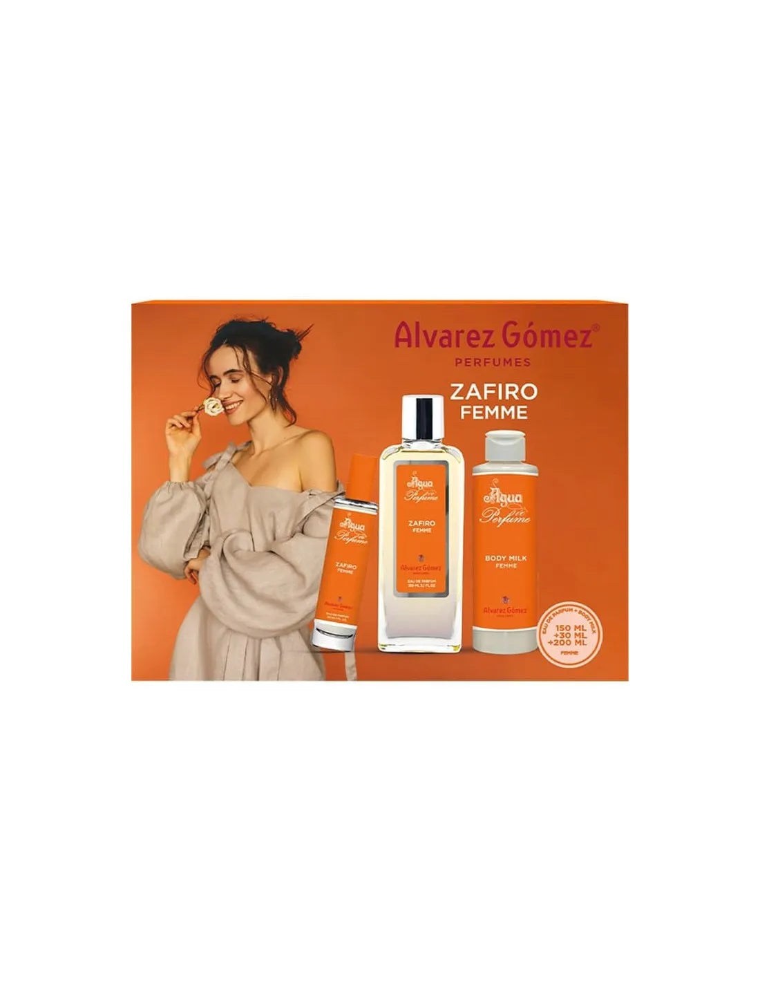 Alvarez Gómez Alv Gomez Agua De Perfume Femme eau de parfum 150 ml Zafiro Sets