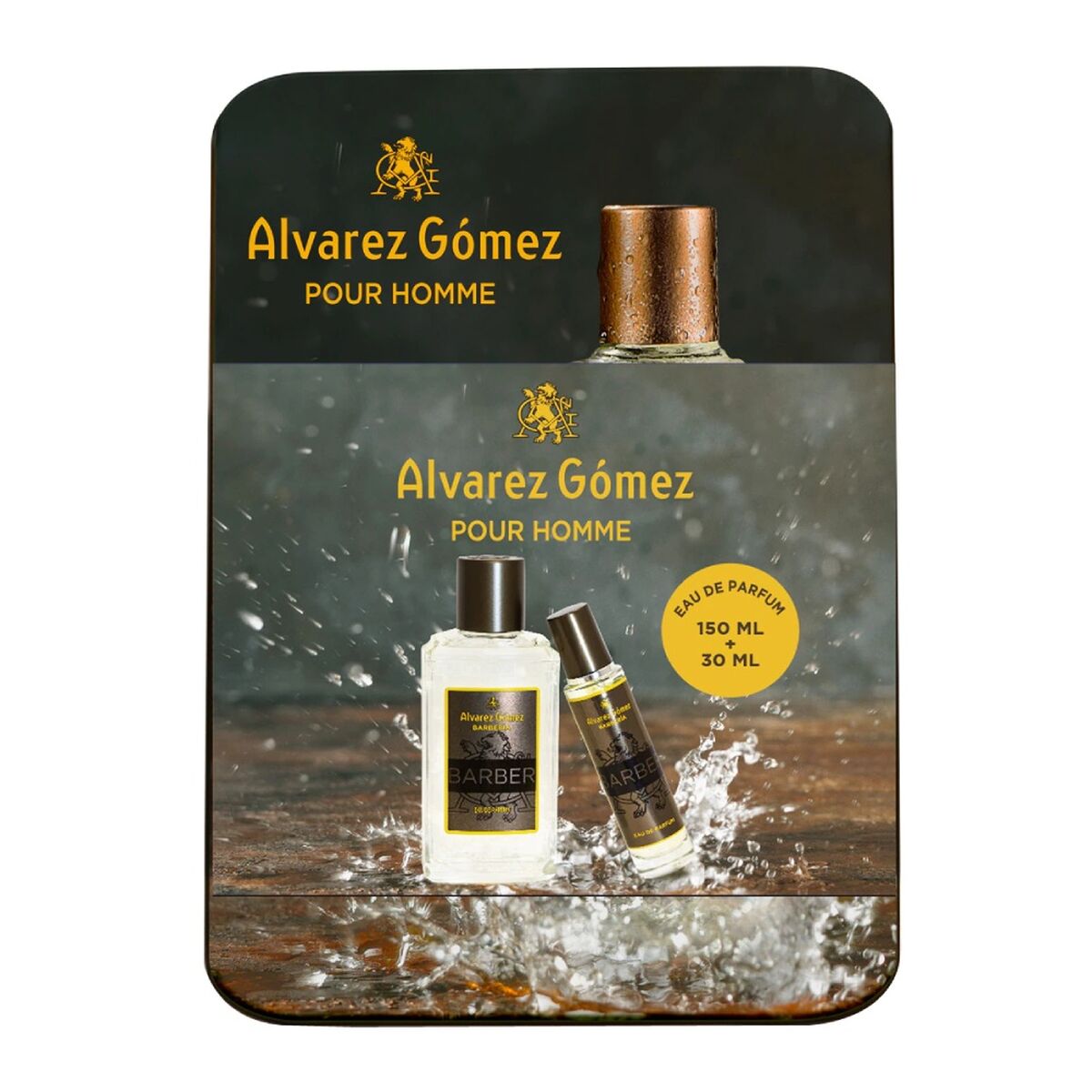 Set Profumo Uomo Alvarez Gomez Pour Homme EDP 2 Pezzi-0