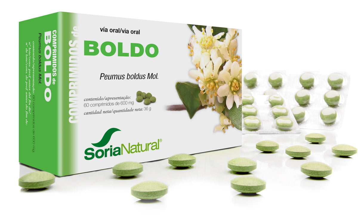 Soria Boldo 600 mg 60 Comp