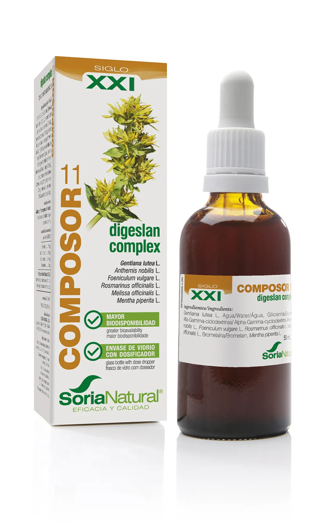 Soria Composor 11 Digeslan Complex Siglo Xxi 50 ml