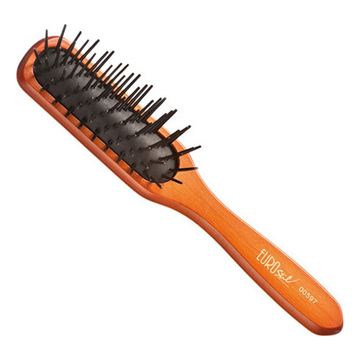 Brush Eurostil Oval Plastic-0