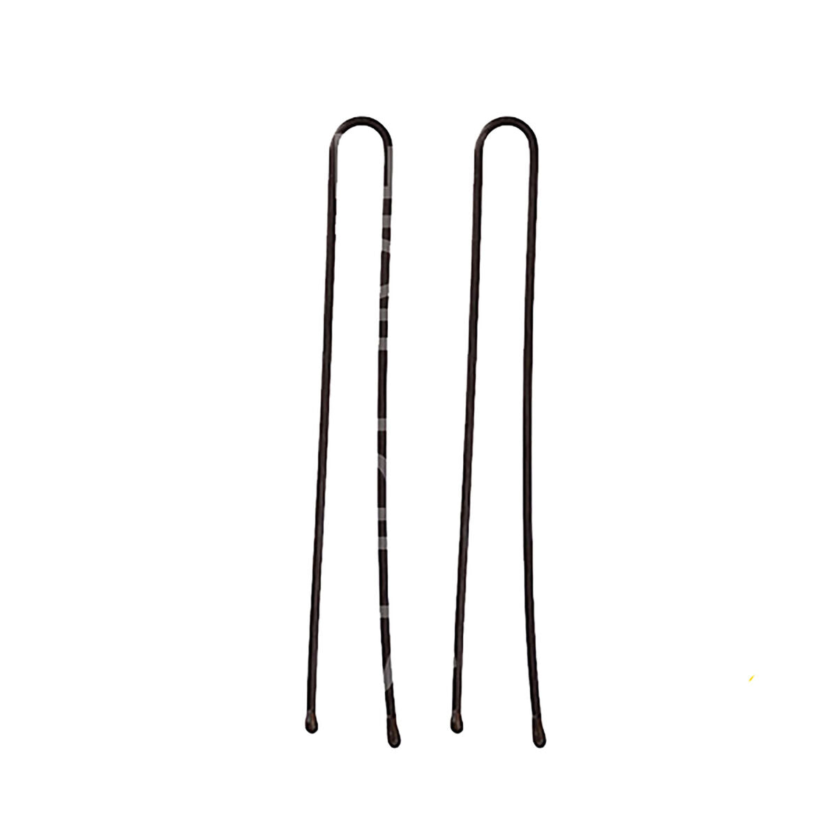Hair Clips Eurostil 200 Horquillas Bronze 70 mm 200 Units-0