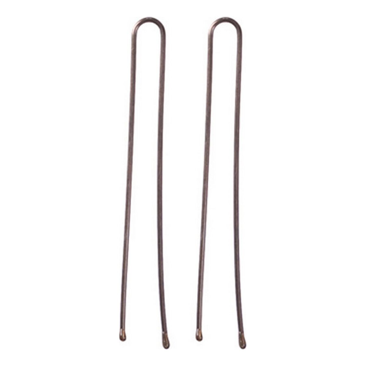 Fermagli Per Capelli Eurostil 200 Horquillas 50 mm Bronzo (200 pz)-0
