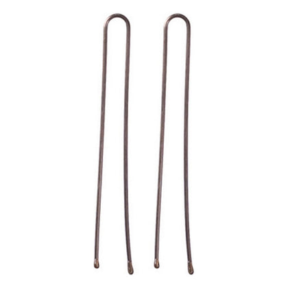 Fermagli Per Capelli Eurostil 200 Horquillas 50 mm Bronzo (200 pz)