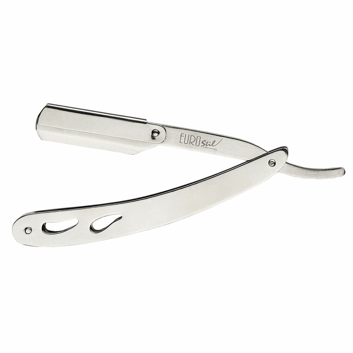 Rasierer Eurostil Navaja Metall Metall Silber-0