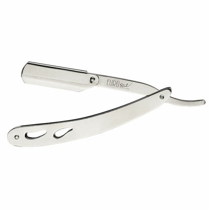 Rasierer Eurostil Navaja Metall Metall Silber