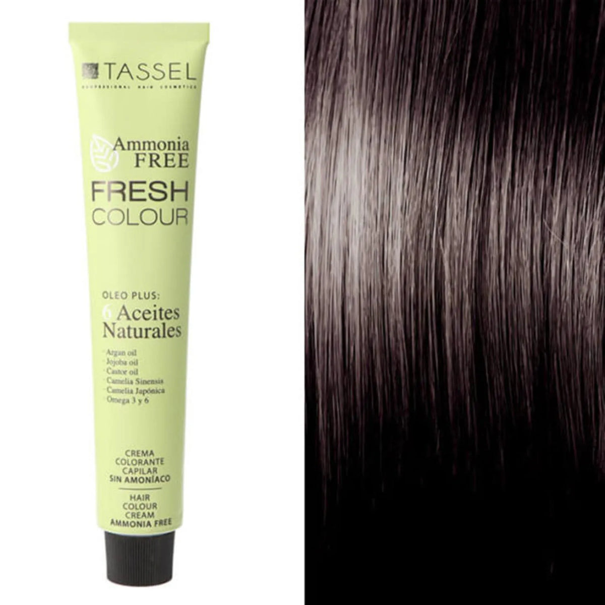 Eurostil Fresh Colour crema Colorante senza ammoniaca Castaño Medio 1 pz