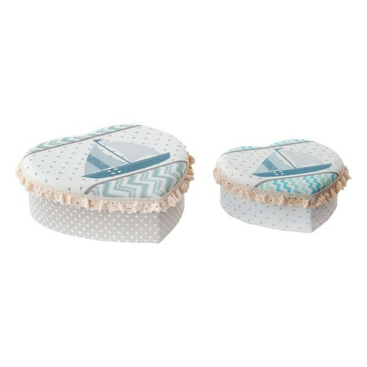 Schmuckschatulle DKD Home Decor 8424001396207 Acrylkarton 19 x 10 x 7 cm (2 Einheiten)-0