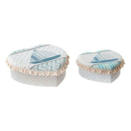 Schmuckkästchen DKD Home Decor 8424001396207 Acryl Karton 19 x 10 x 7 cm (2 Einheiten)