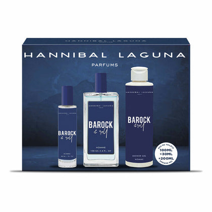 Set profumo da uomo Hannibal Laguna Barock & Roll 3 pezzi