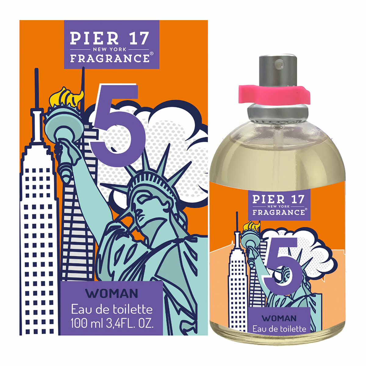 Profumo da donna Pier 17 New York EDT 100 ml 5-0
