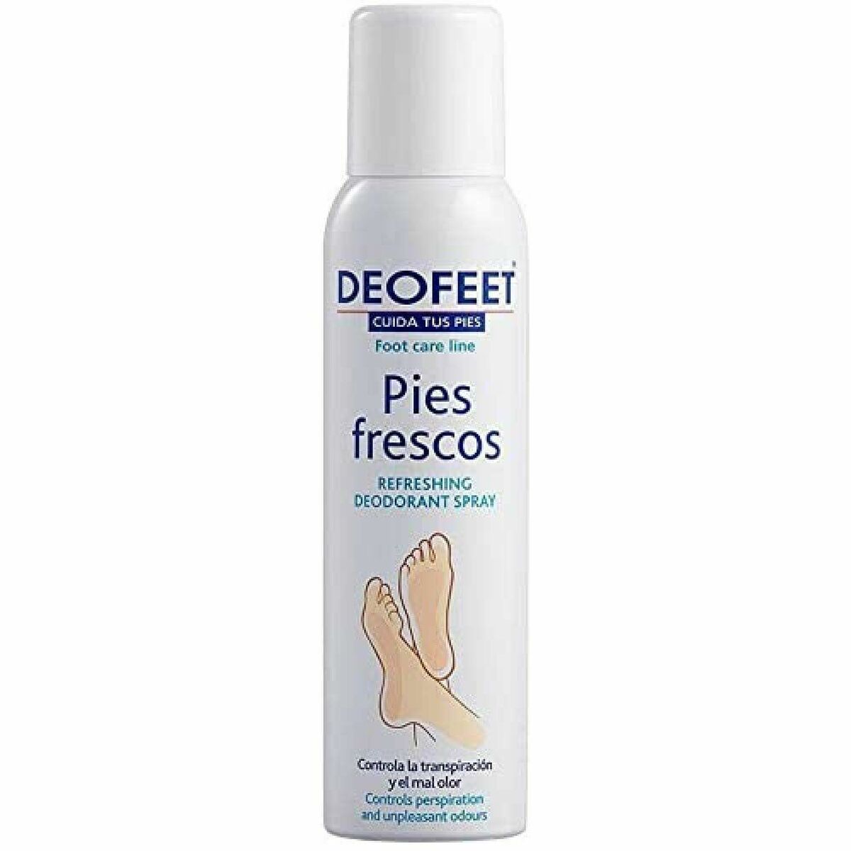 Deodorant Spray for Feet Fresh Deofeet Luxana (150 ml)-0