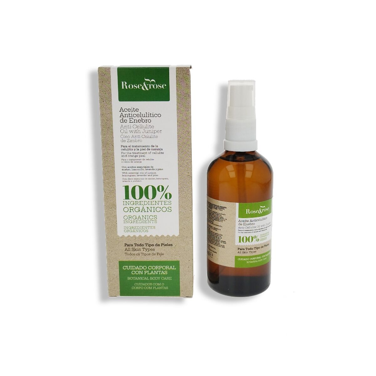 Olio corpo anticellulite rosa e ginepro rosa (100 ml)-0