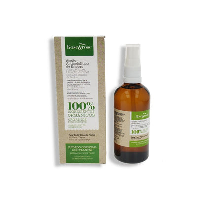 Aceite Corporal Anticelulítico Rosa y Enebro Rosa (100 ml)