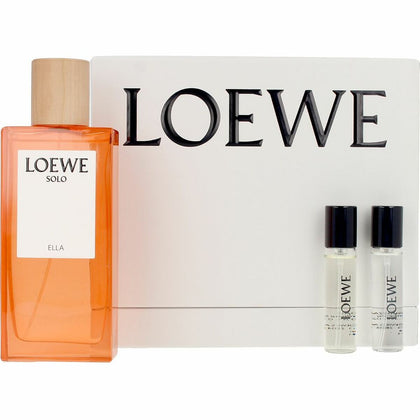 Set profumo da donna Loewe Solo Ella EDP 3 pezzi